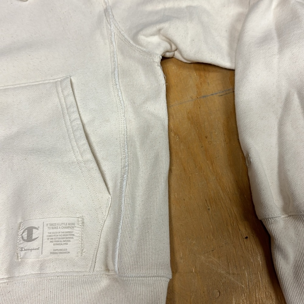 Champion reverse weave hoodie - cream - Picture 4 of 4